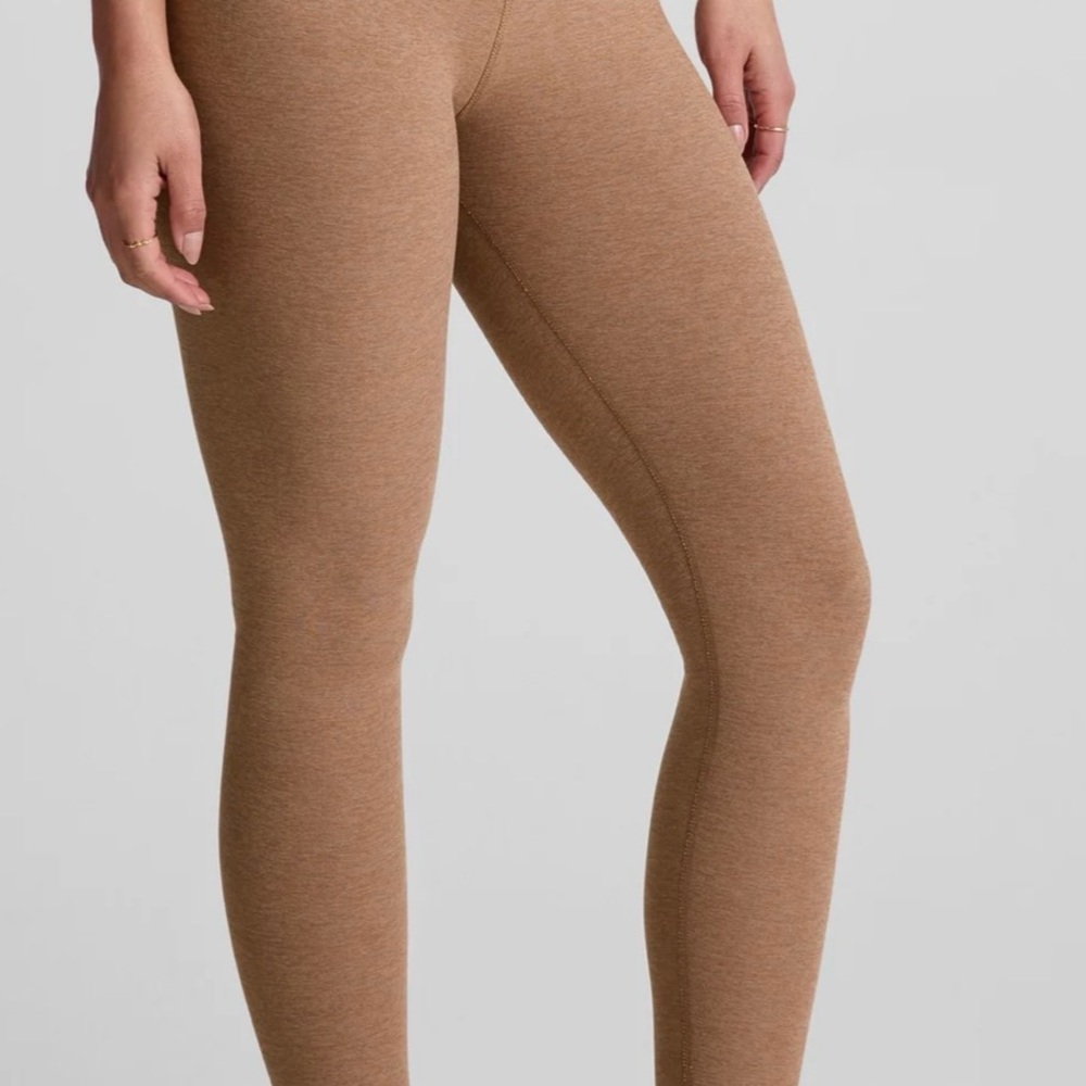 Beyond Yoga Spacedye High-Waisted Leggings Desert Sand Heather